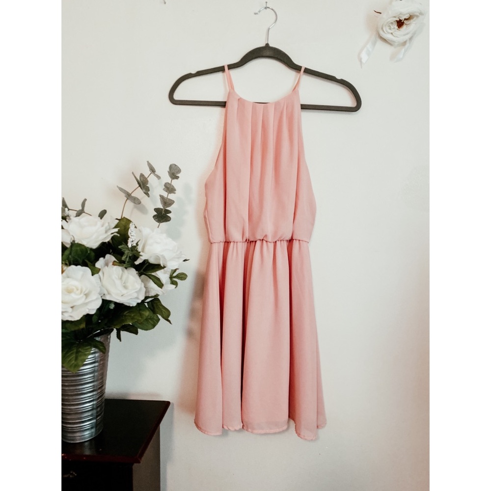 Light pink dress. Like new, originally $100.